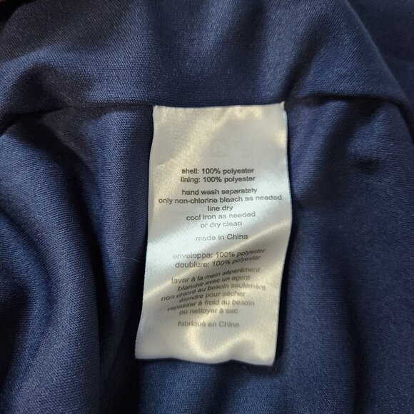 white by Vera Wang Navy Blue Formal Dress - Size 12 - Picture 12 of 13